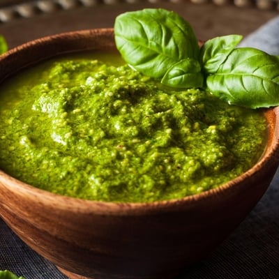 Bazalkové pesto 