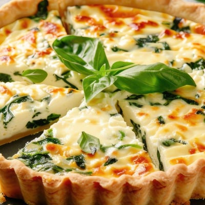 Sýrový quiche