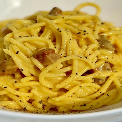 Extra krémové spaghetti carbonara podle Pavla Berkyho