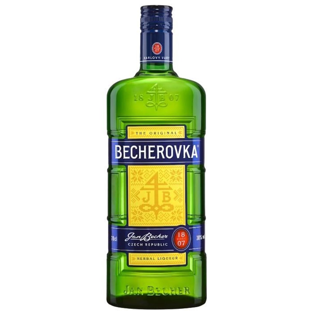 Becherovka Original bylinný likér 38% obj.
