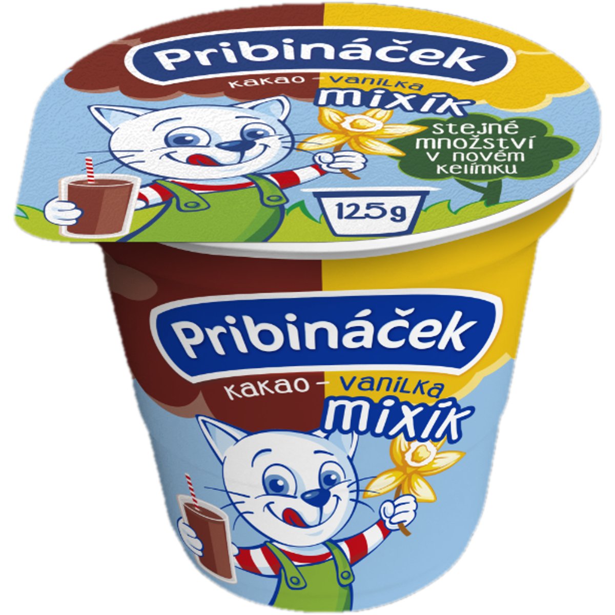Pribináček Mixík dezert kakao a vanilka