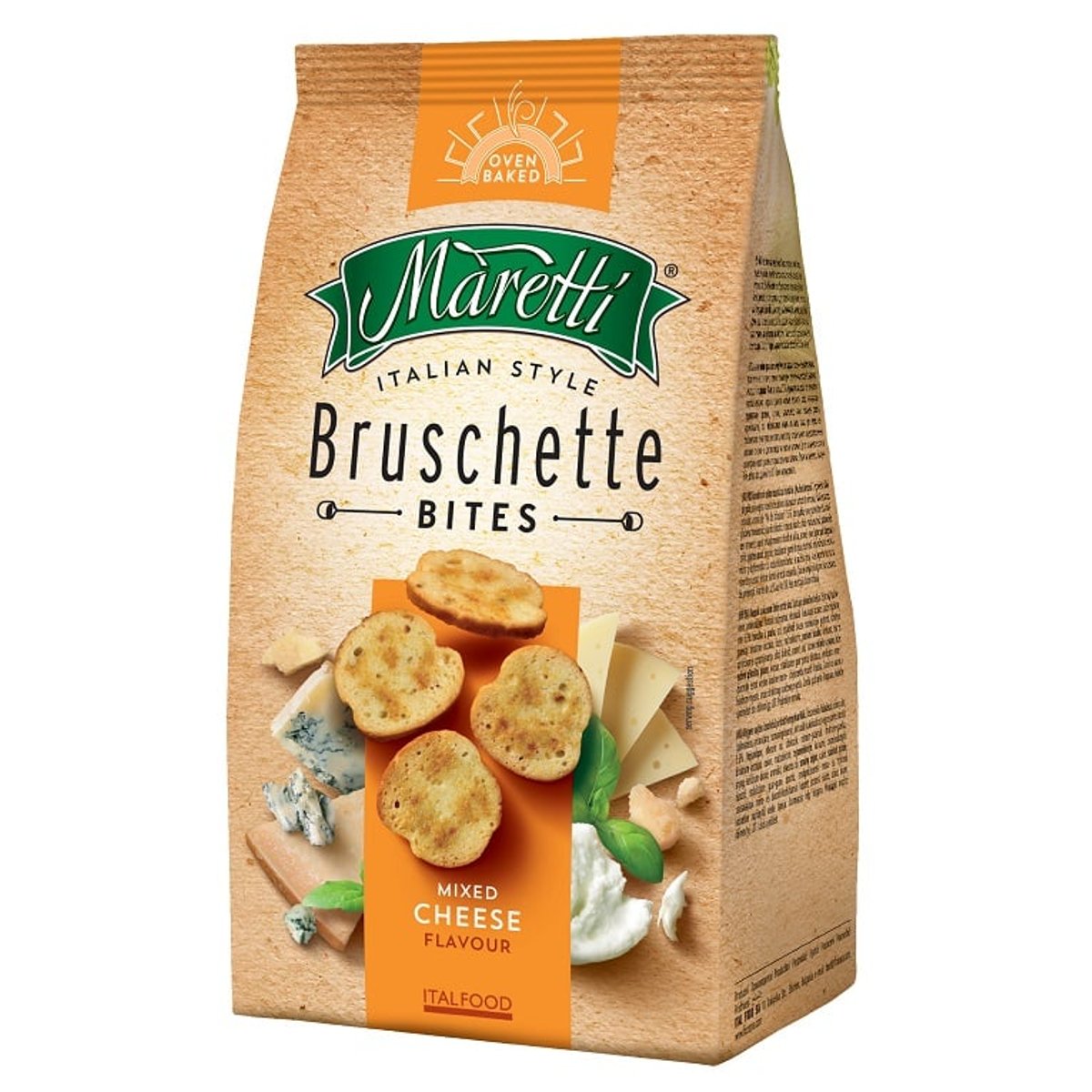 Maretti Bruschette s příchutí čtyř sýrů