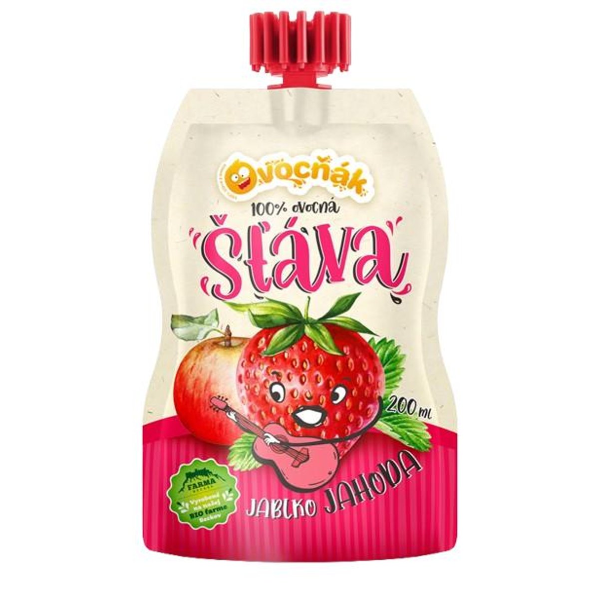 Ovocňák Mošt jablko a jahoda