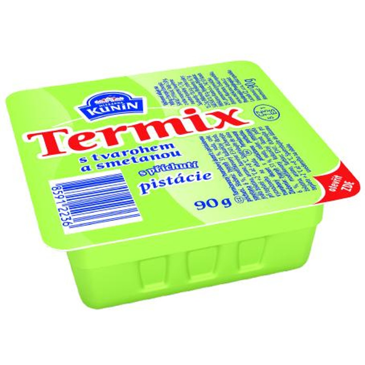 Mlékárna Kunín Termix dezert s příchutí pistácie