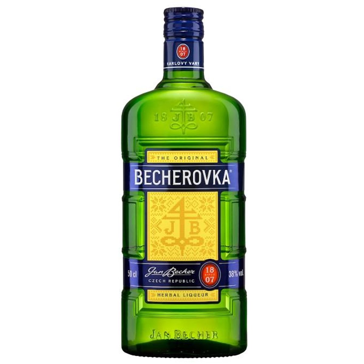 Becherovka Original bylinný likér 38% obj.