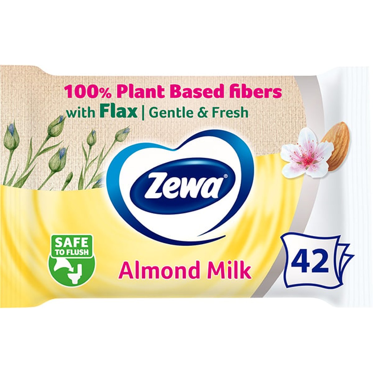 Zewa Almond Milk vlhčený toaletní papír