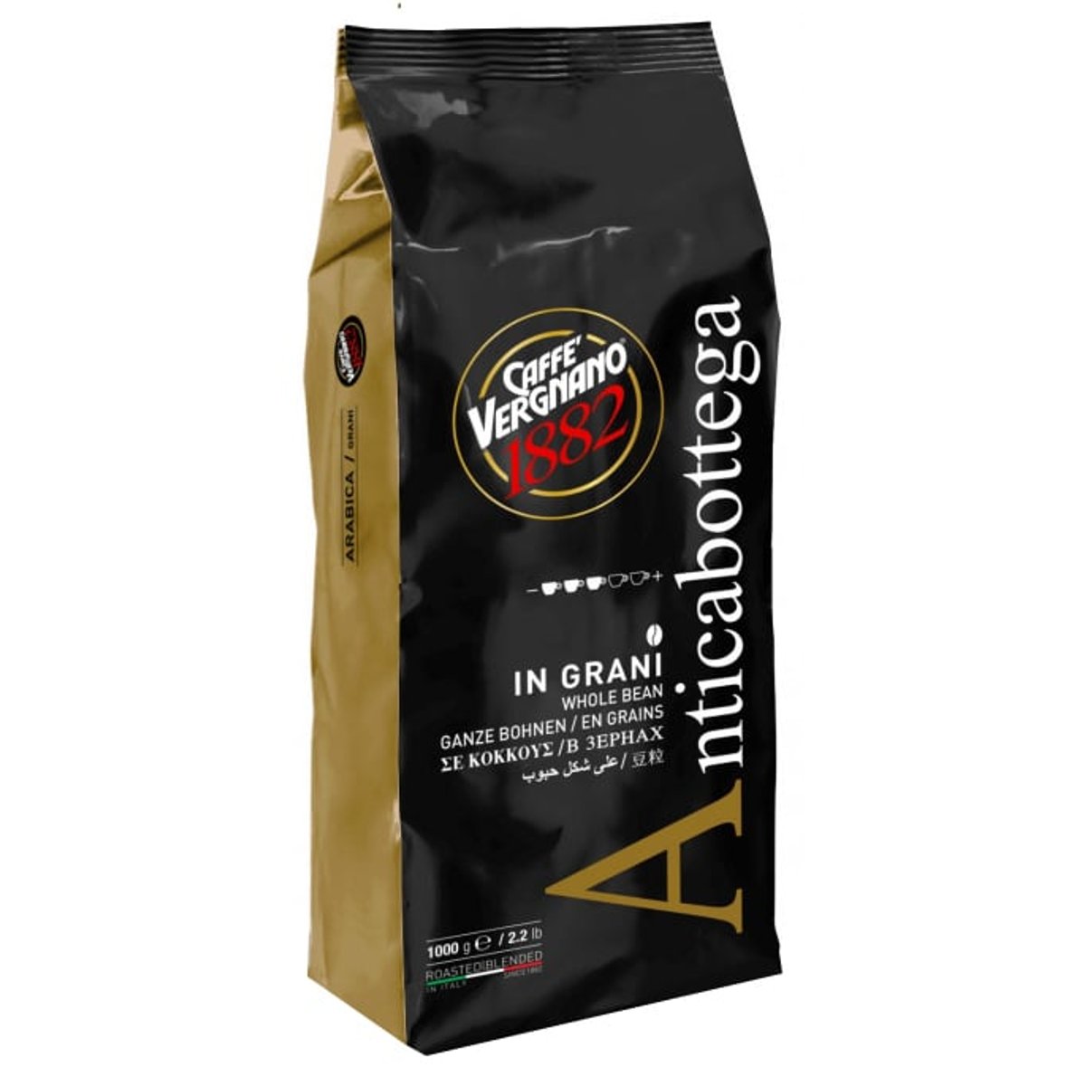 Vergnano Caffé Antica Bottega, zrnková káva