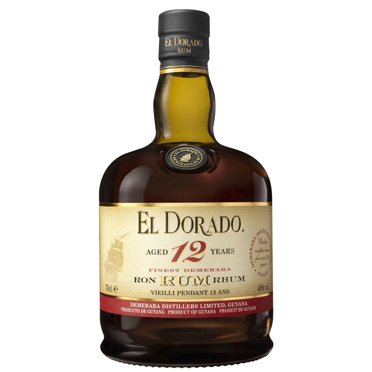 El Dorado Rum 12 YO 40% obj.