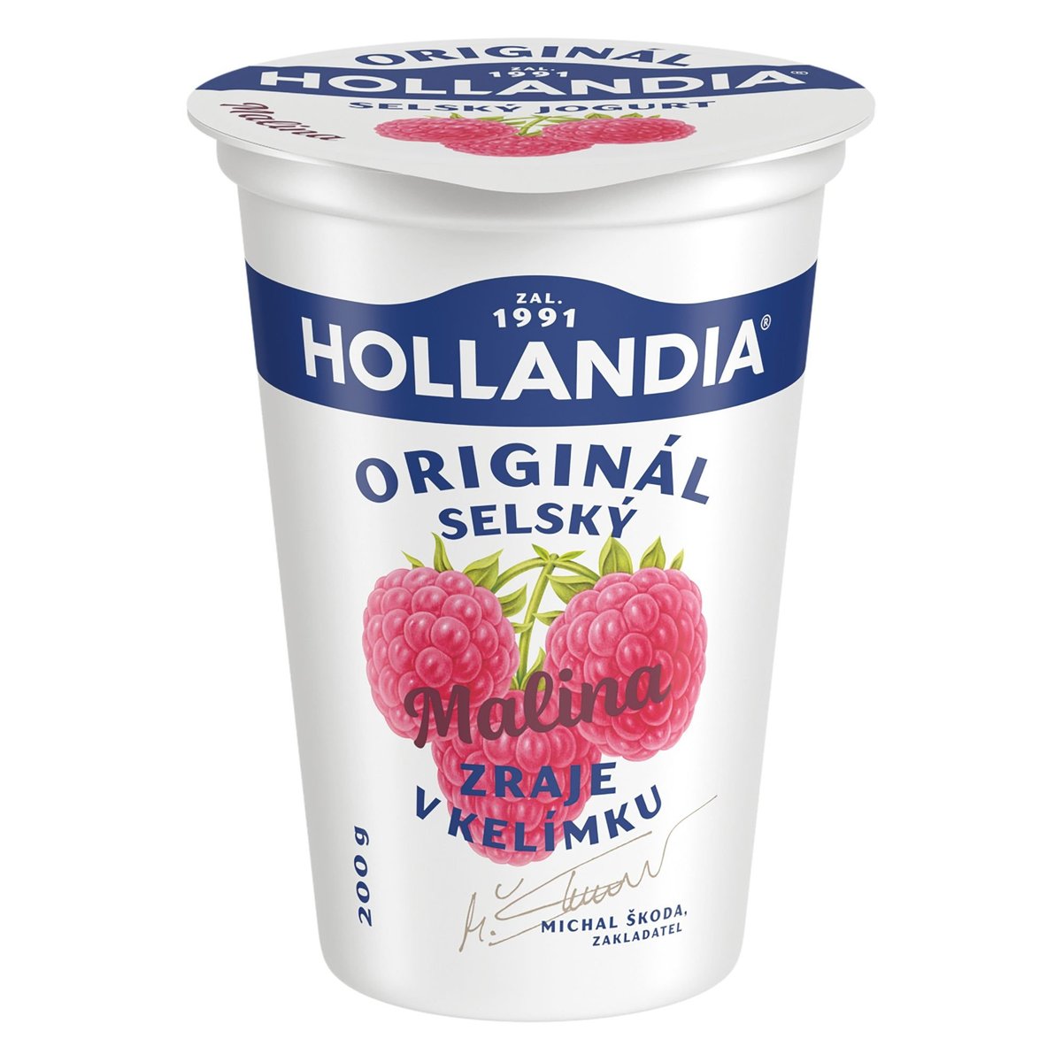 Hollandia Selský jogurt malina