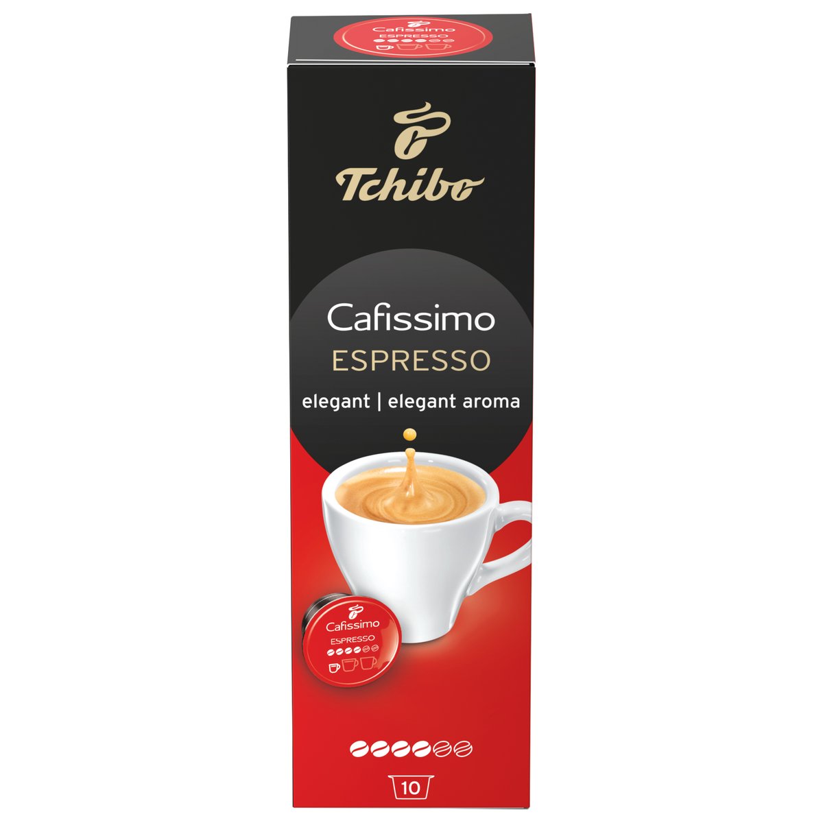 Tchibo Kapsle - Espresso elegant aroma, 10 ks
