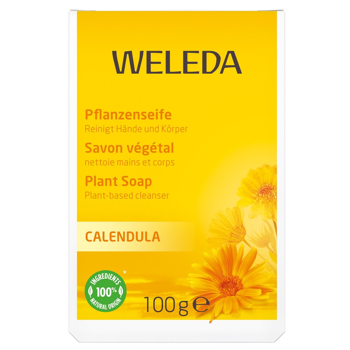 Měsíčkové rostlinné mýdlo - Weleda