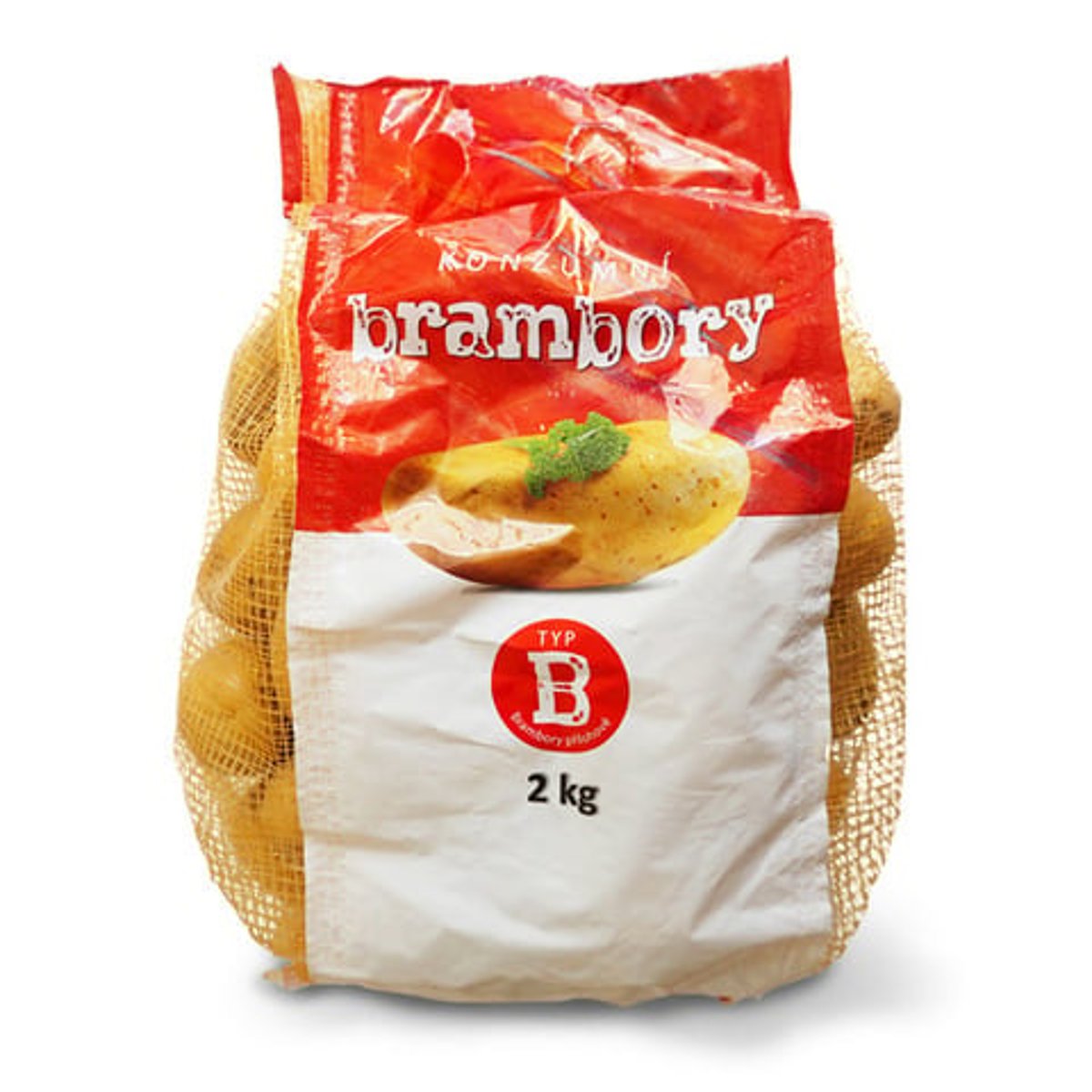 Brambory konzumní pozdní přílohové typ B, balení