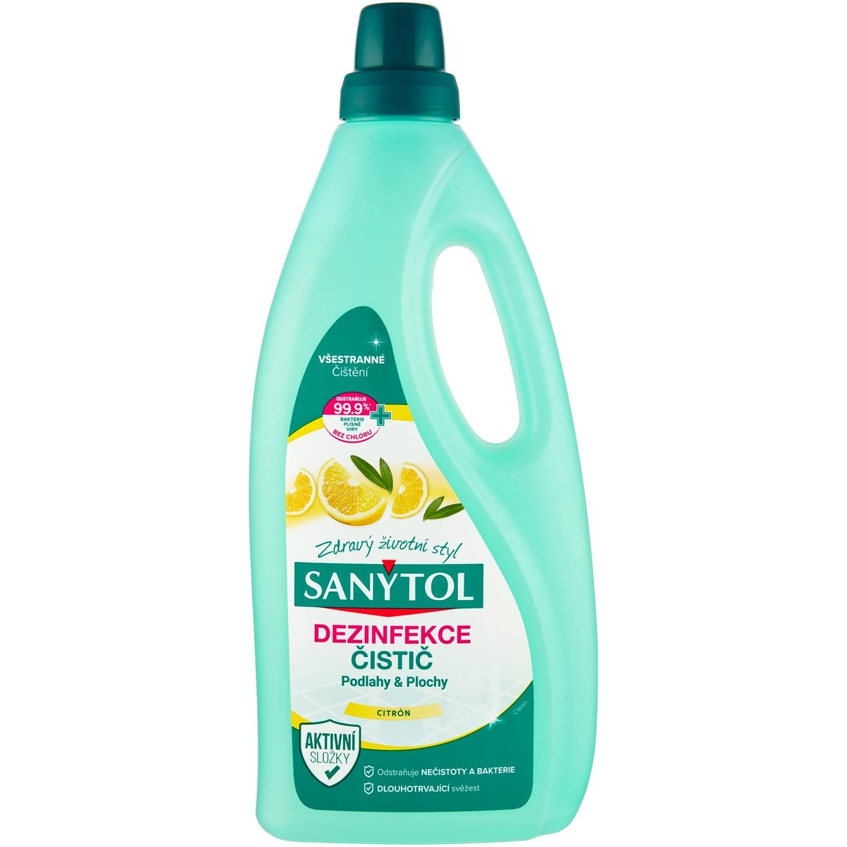Sanytol Dezinfekce na podlahy a plochy s vůní citrónu