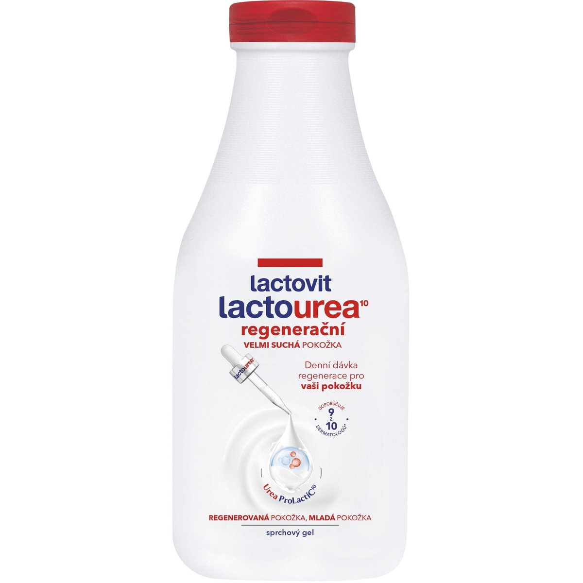 Lactovit Lactourea10 Sprchový gel ultra hydratující pro suchou a citlivou pokožku