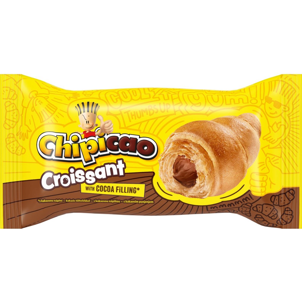 Chipicao Croissant s kakaovou náplní