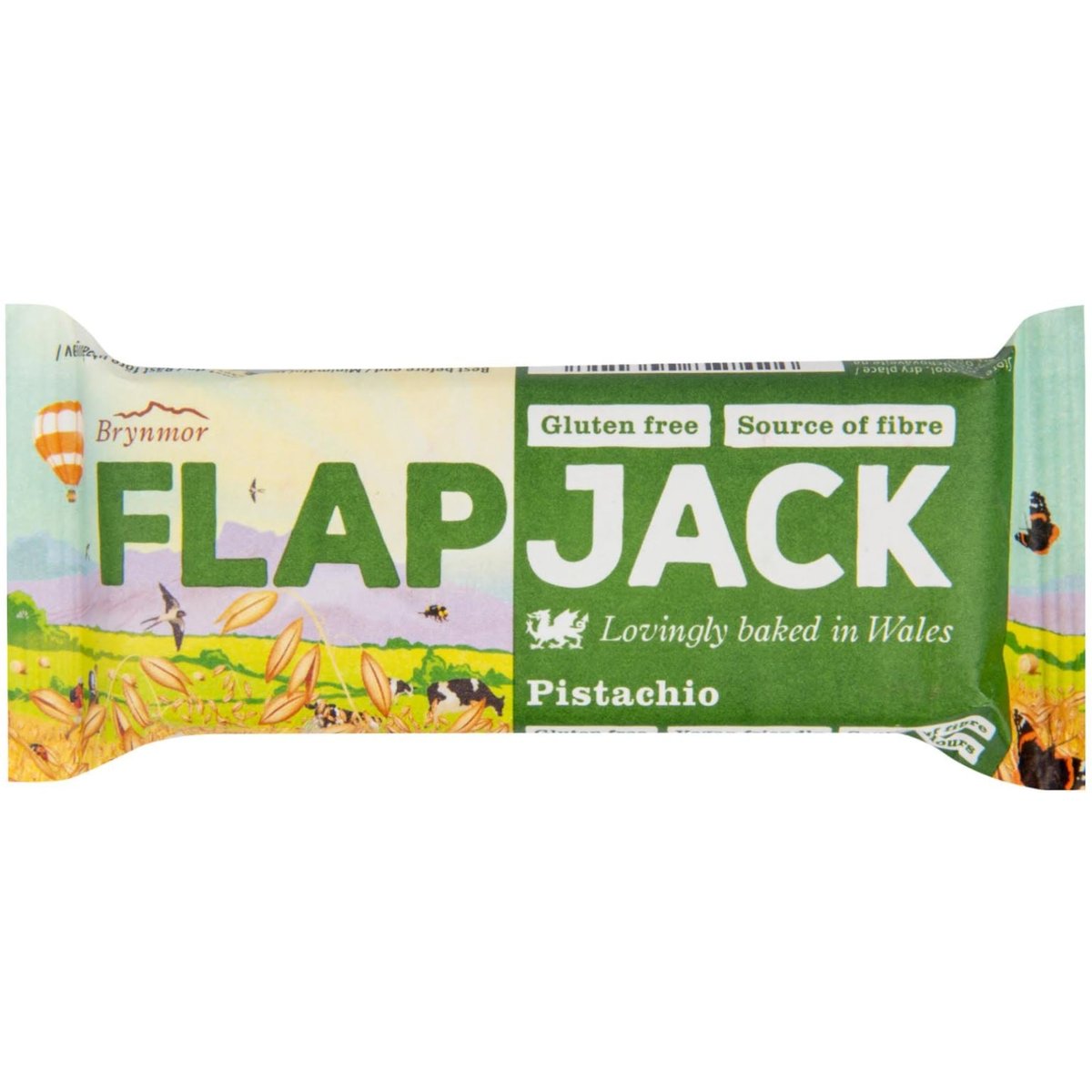 WHOLEBAKE Flapjack ovesný pistácie