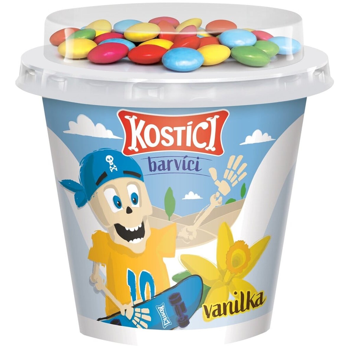 Kostíci Barvíci jogurt vanilkový