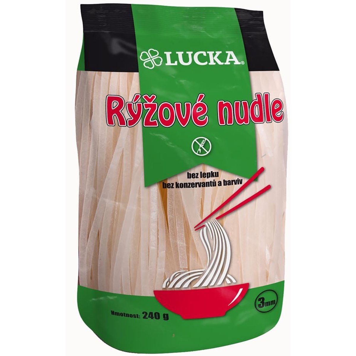 Lucka Nudle rýžové bezlepkové