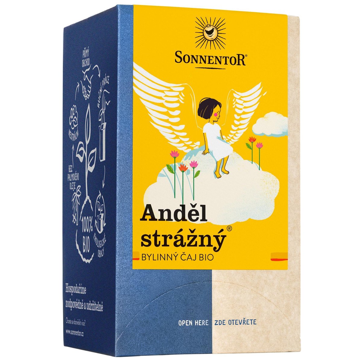 SONNENTOR Anděl strážný bylinný čaj BIO 18 sáčků