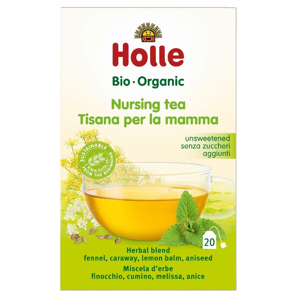 Holle BIO Čaj pro kojící maminky