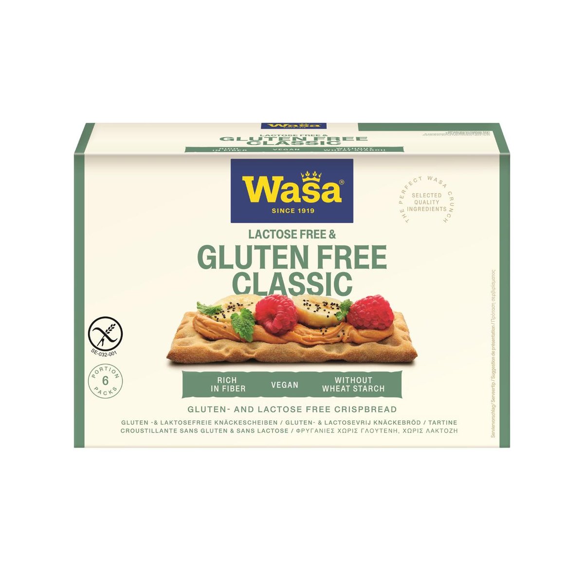 Wasa Bezlepkový knäckebrot