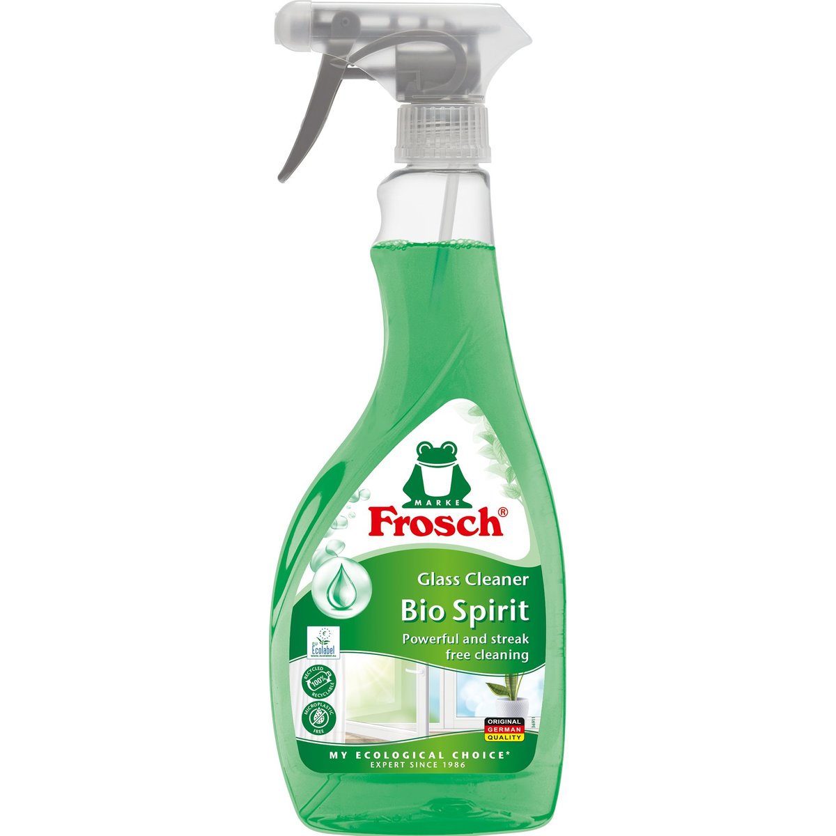 Frosch BIO Spiritus čistič skel 500 ml
