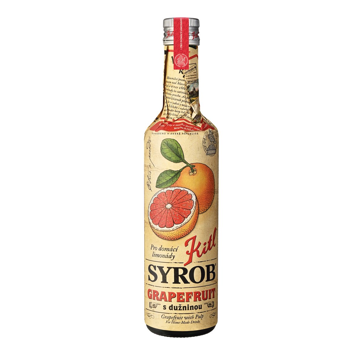Kitl Syrob Grapefruit s dužninou sklo