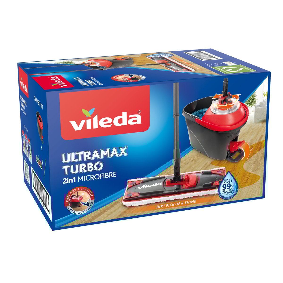 Vileda Ultramax turbo mop s kbelíkem