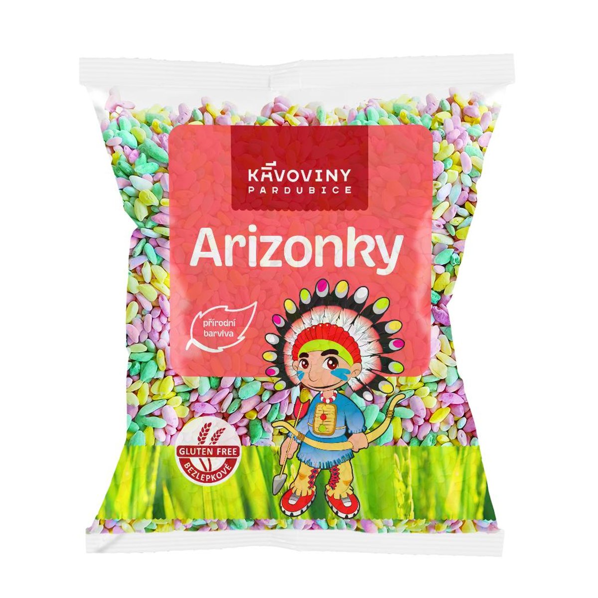 Kávoviny Arizonky ochucená pufovaná rýže loupaná