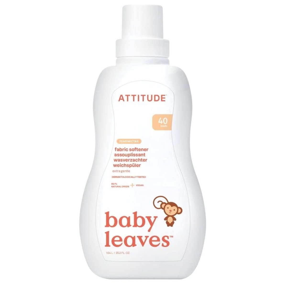 Attitude Aviváž pro děti s vůní hruškové šťávy (1l)