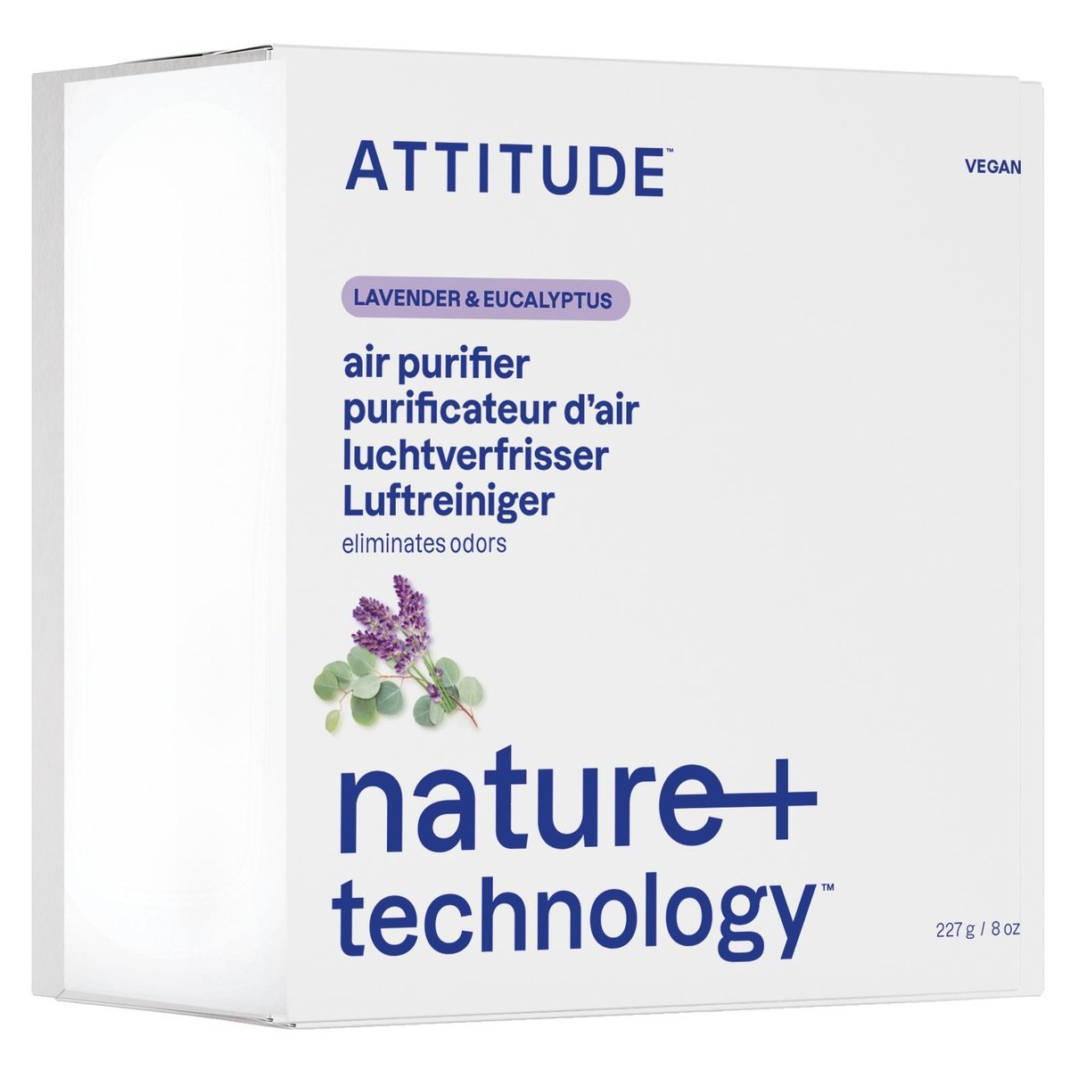 Attitude Přírodní čistící osvěžovač vzduchu, levandule a eukalyptus