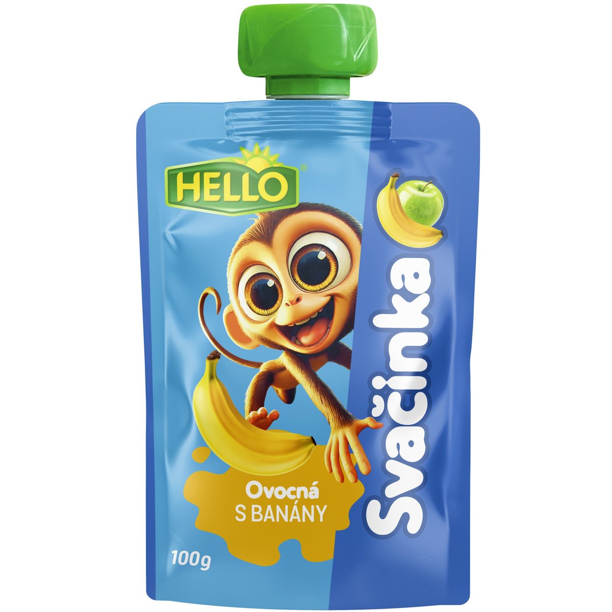 Hello Ovocná svačinka s banánem kapsička