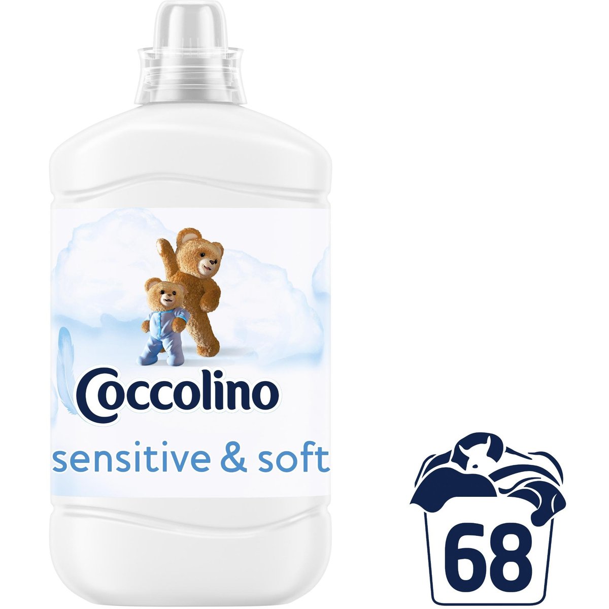 Coccolino Sensitive & Soft aviváž (1,7 l)