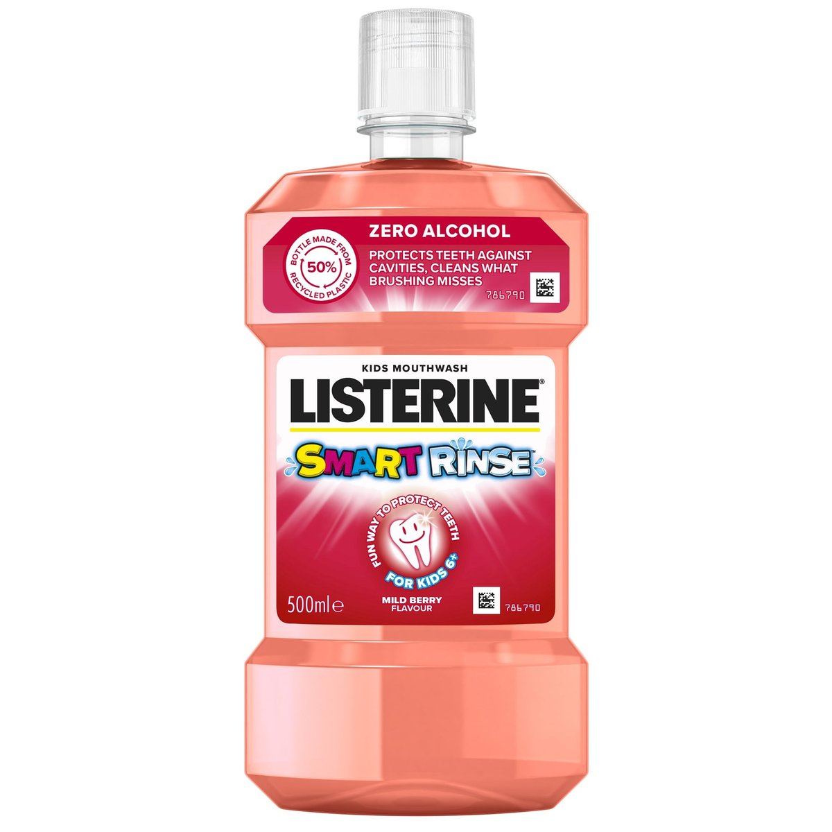 Listerine Smart Rinse Mild Berry ústní voda pro děti od 6 let