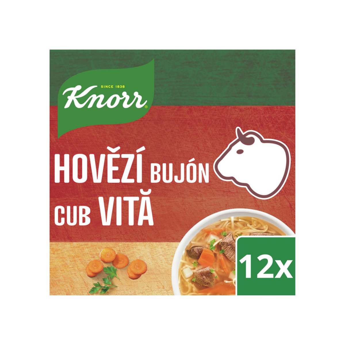 Knorr Bujón Hovězí 6l (12x10g)