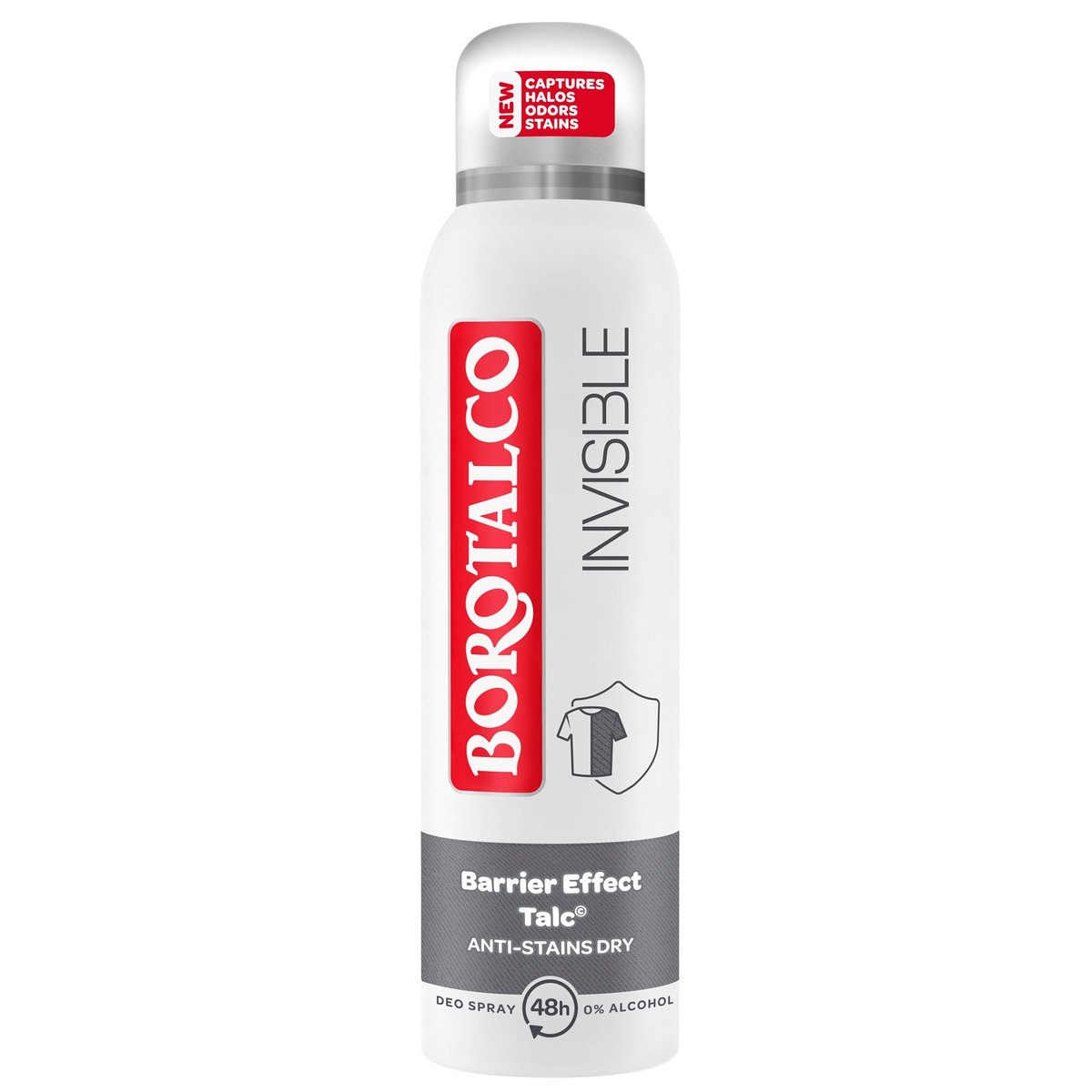 Borotalco Invisible deodorant 48h