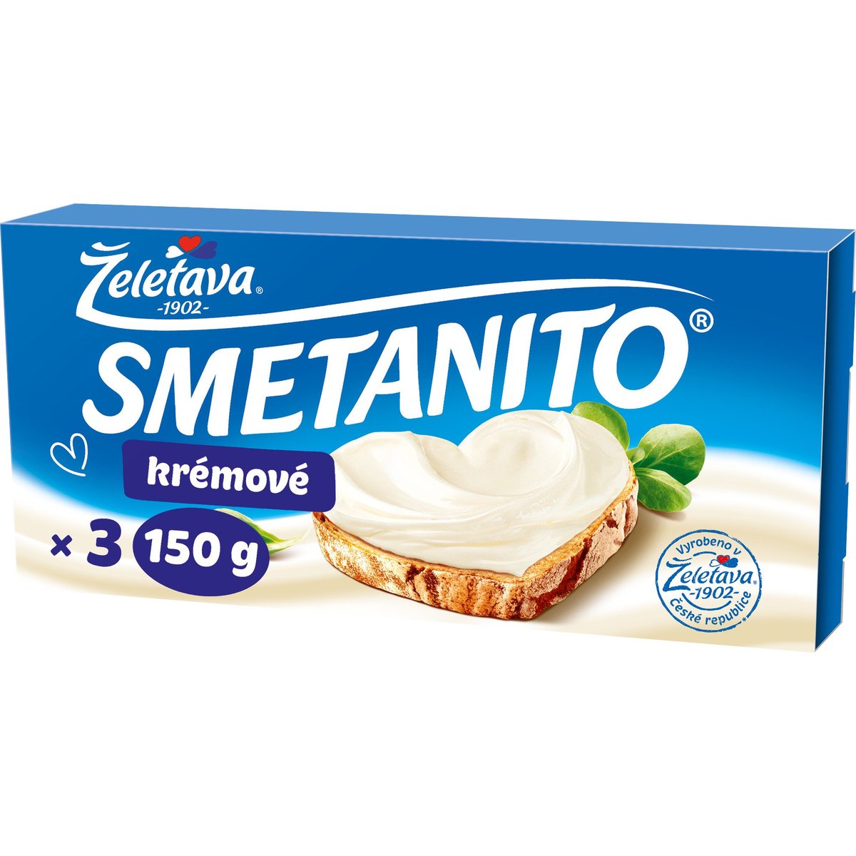 Smetanito Smetanové tavený sýr