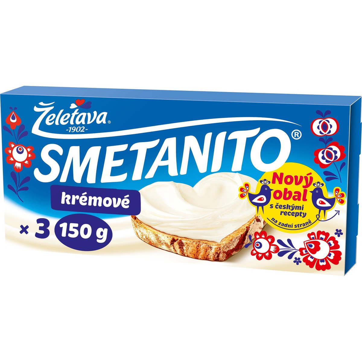 Smetanito Smetanové tavený sýr