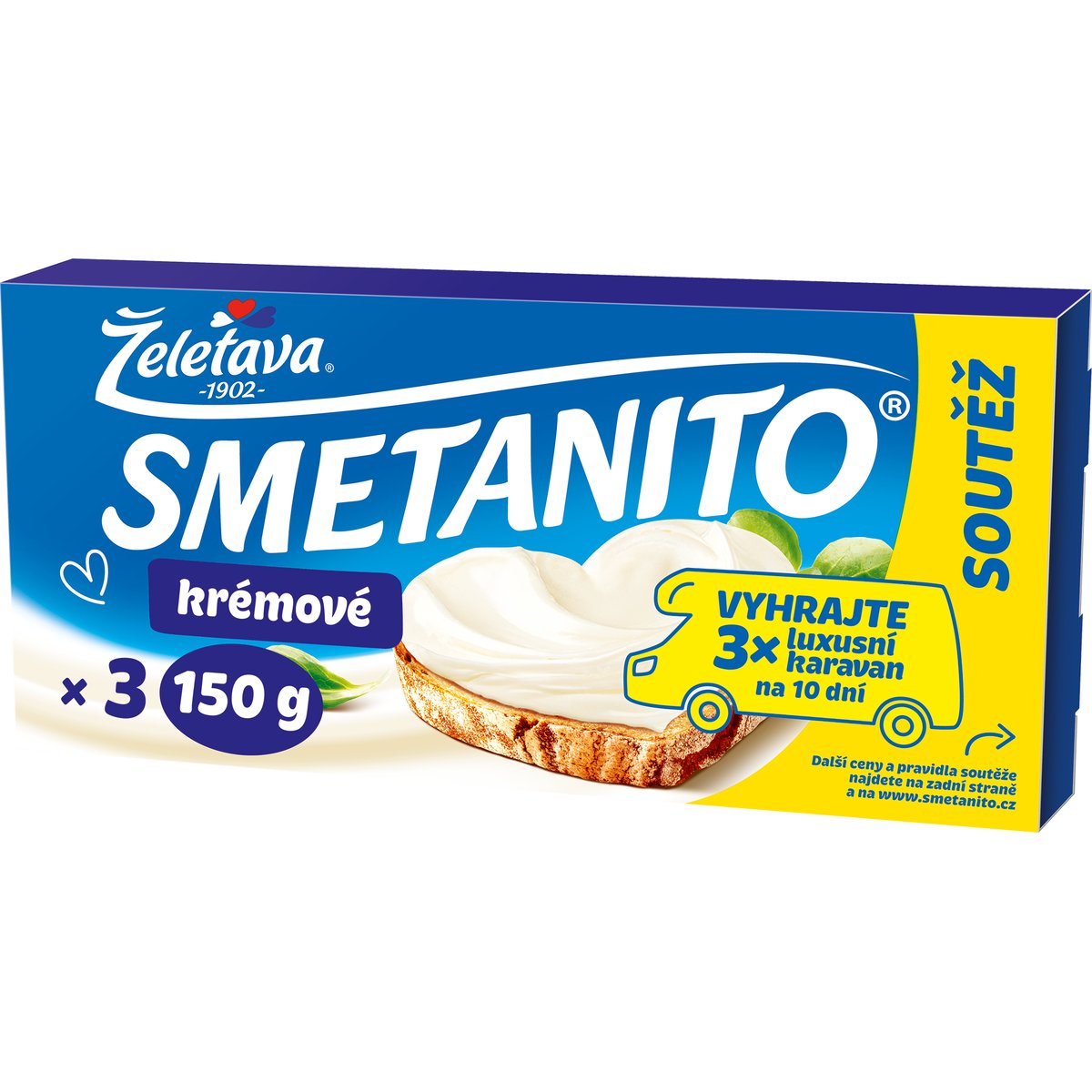 Smetanito Smetanové tavený sýr