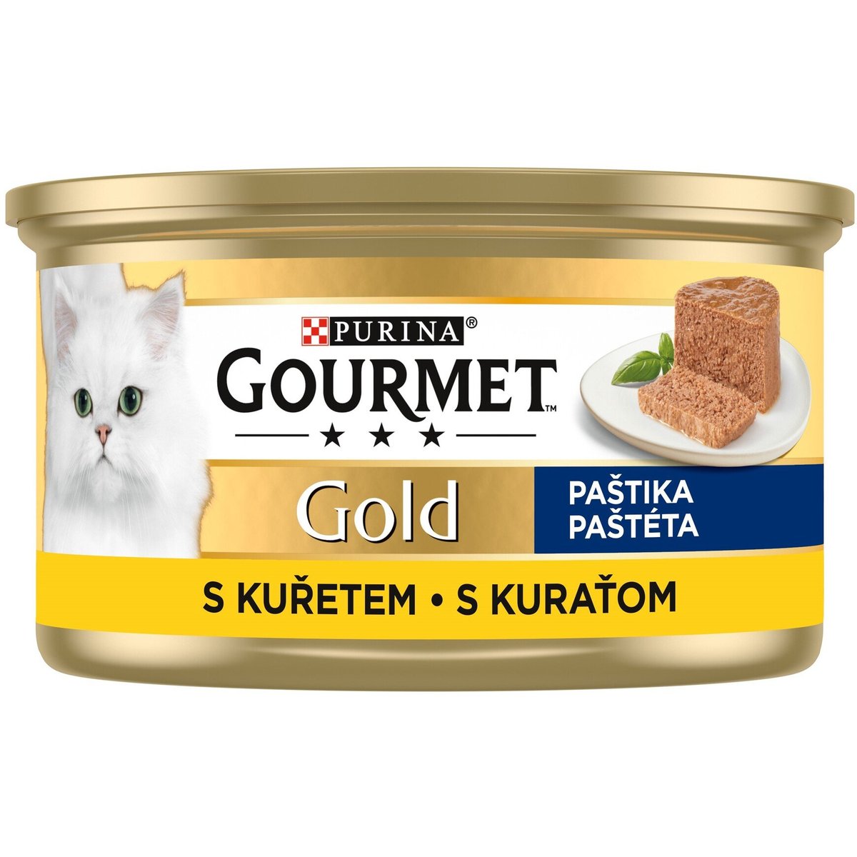 Gourmet Gold Jemná paštika s kuřecím pro kočky