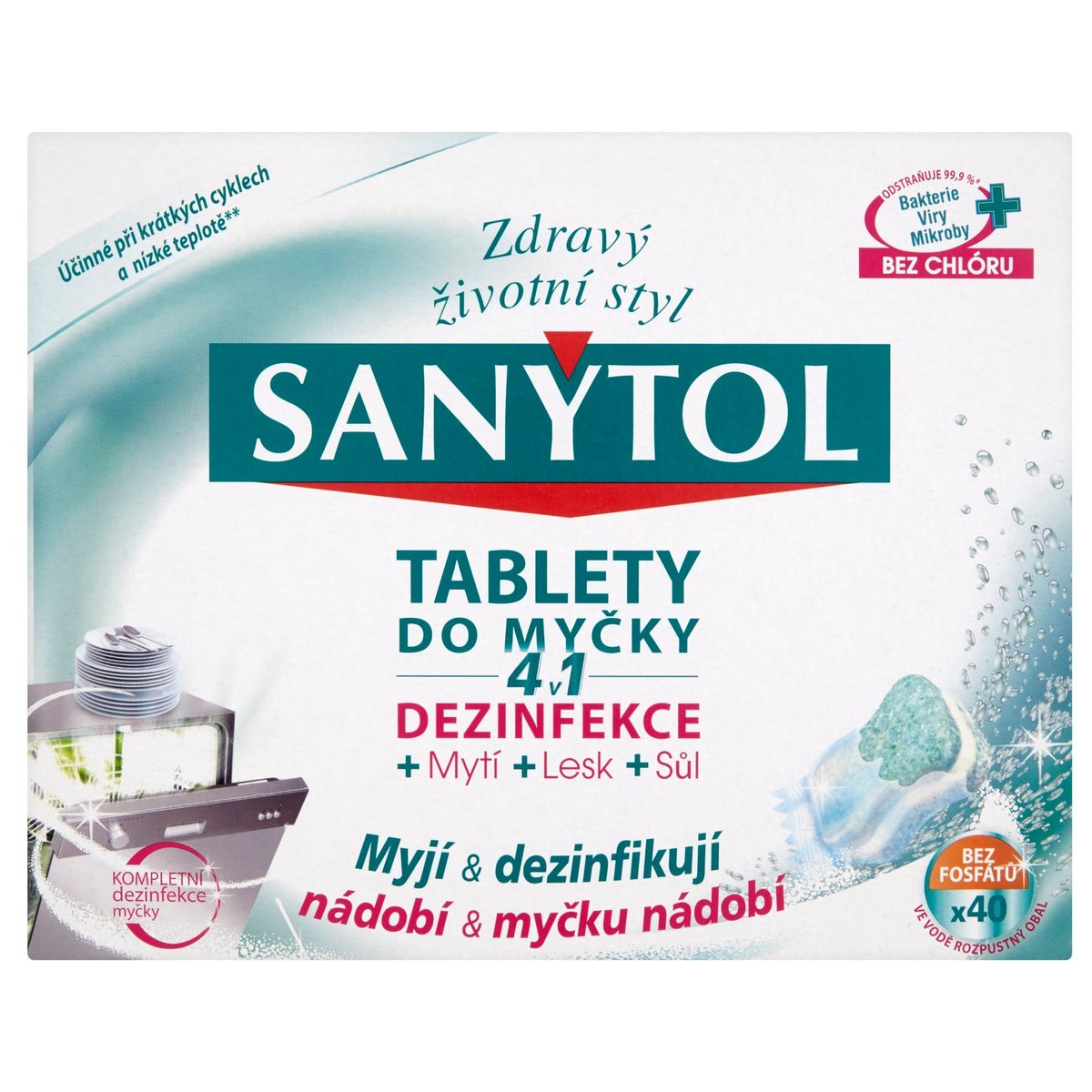 Sanytol Tablety do myčky nádobí