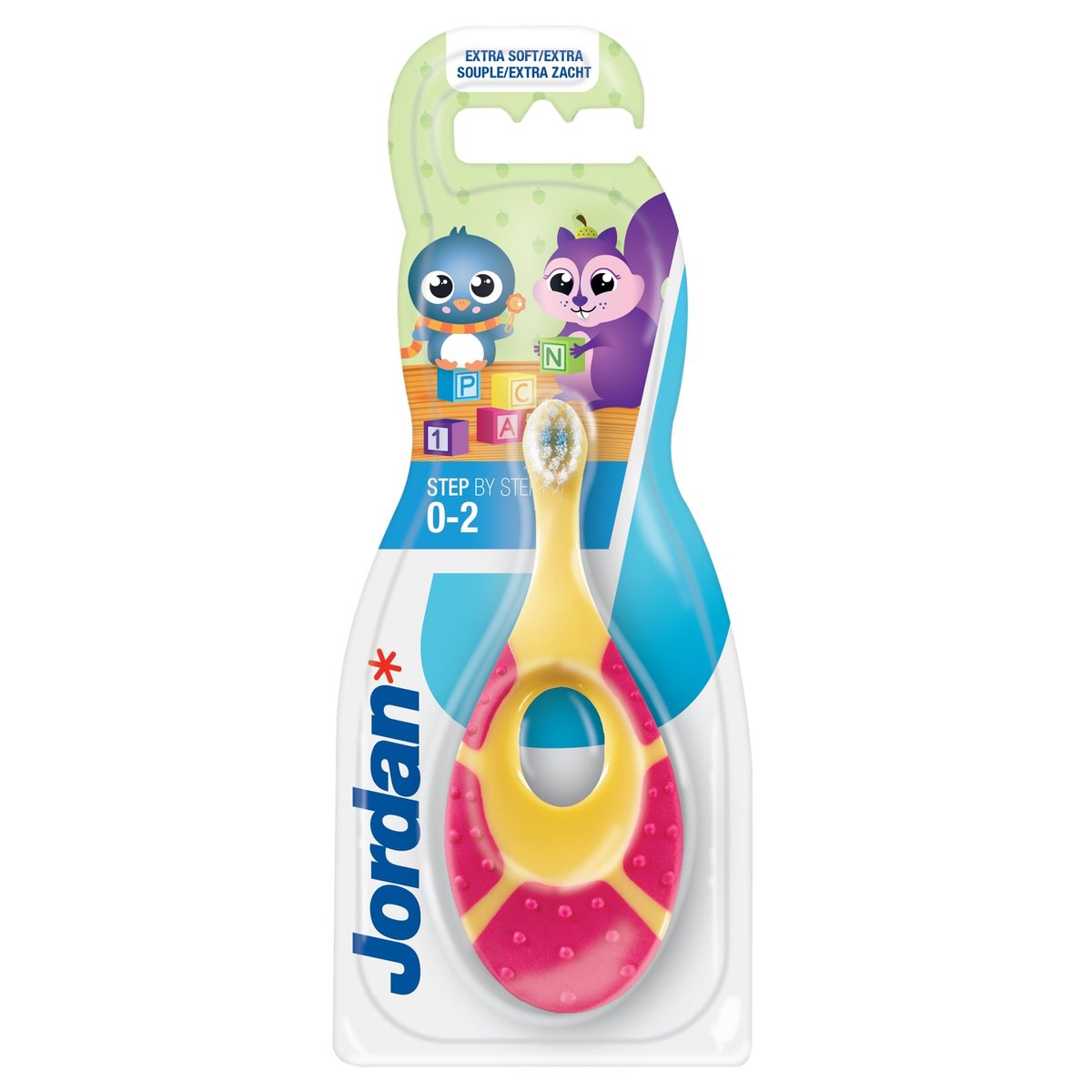 Jordan Step 1 Dětský zubní kartáček 0–2 roky