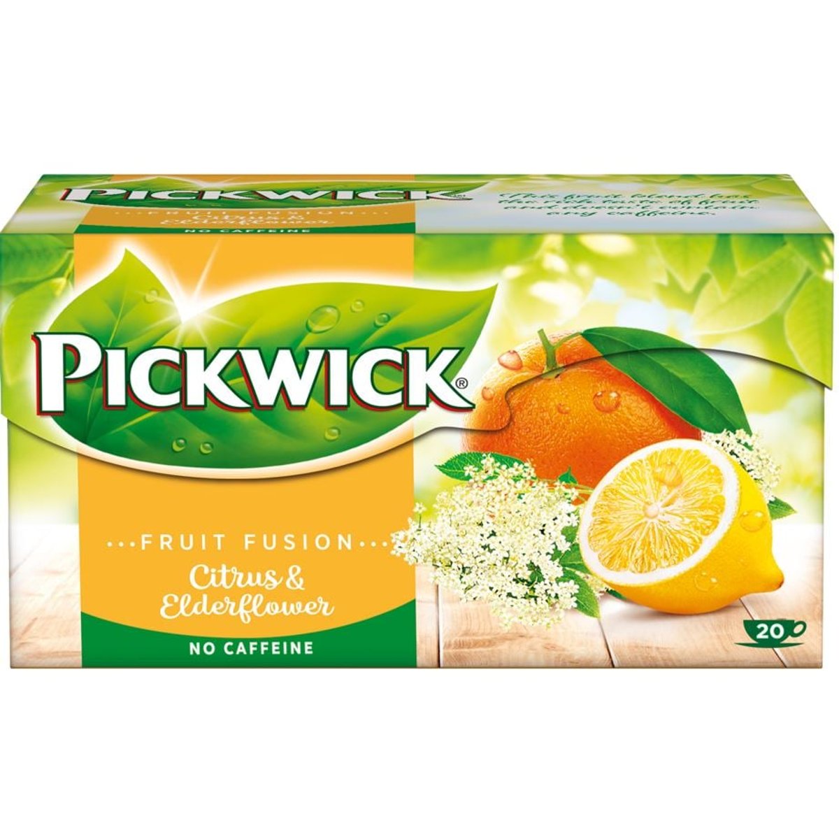 Pickwick - ovocný čaj - citrus s bezovým květem