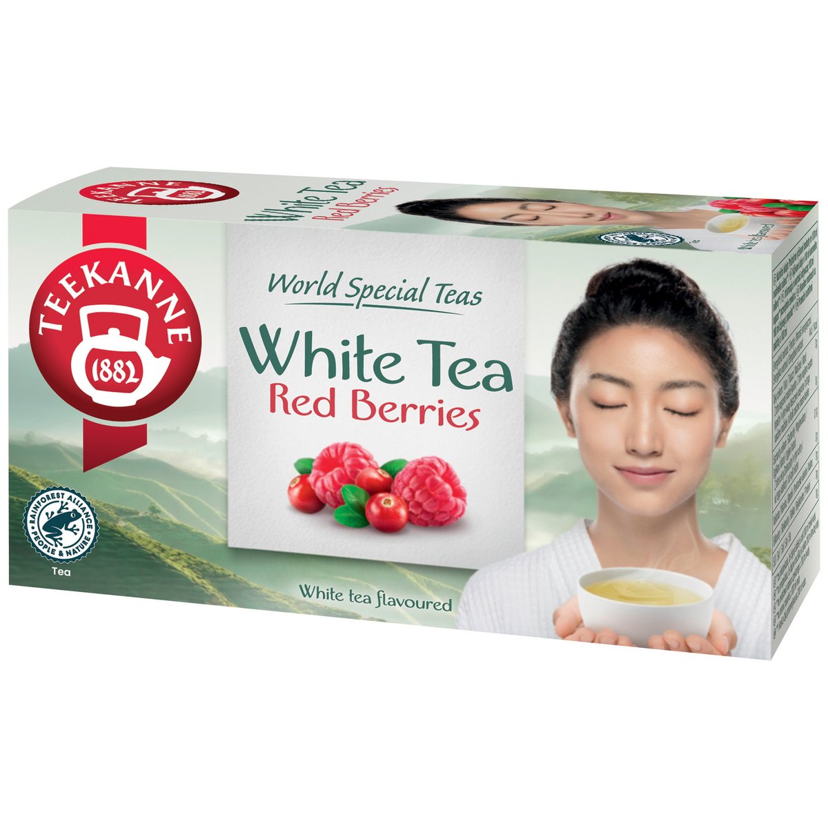 Teekanne čaj White Tea Red Berries