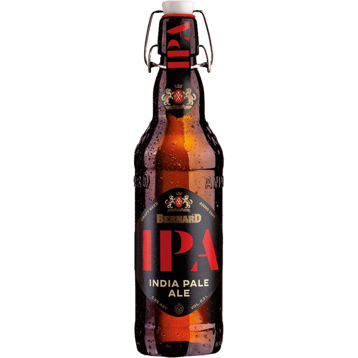 Bernard IPA svrchně kvašené světlé pivo