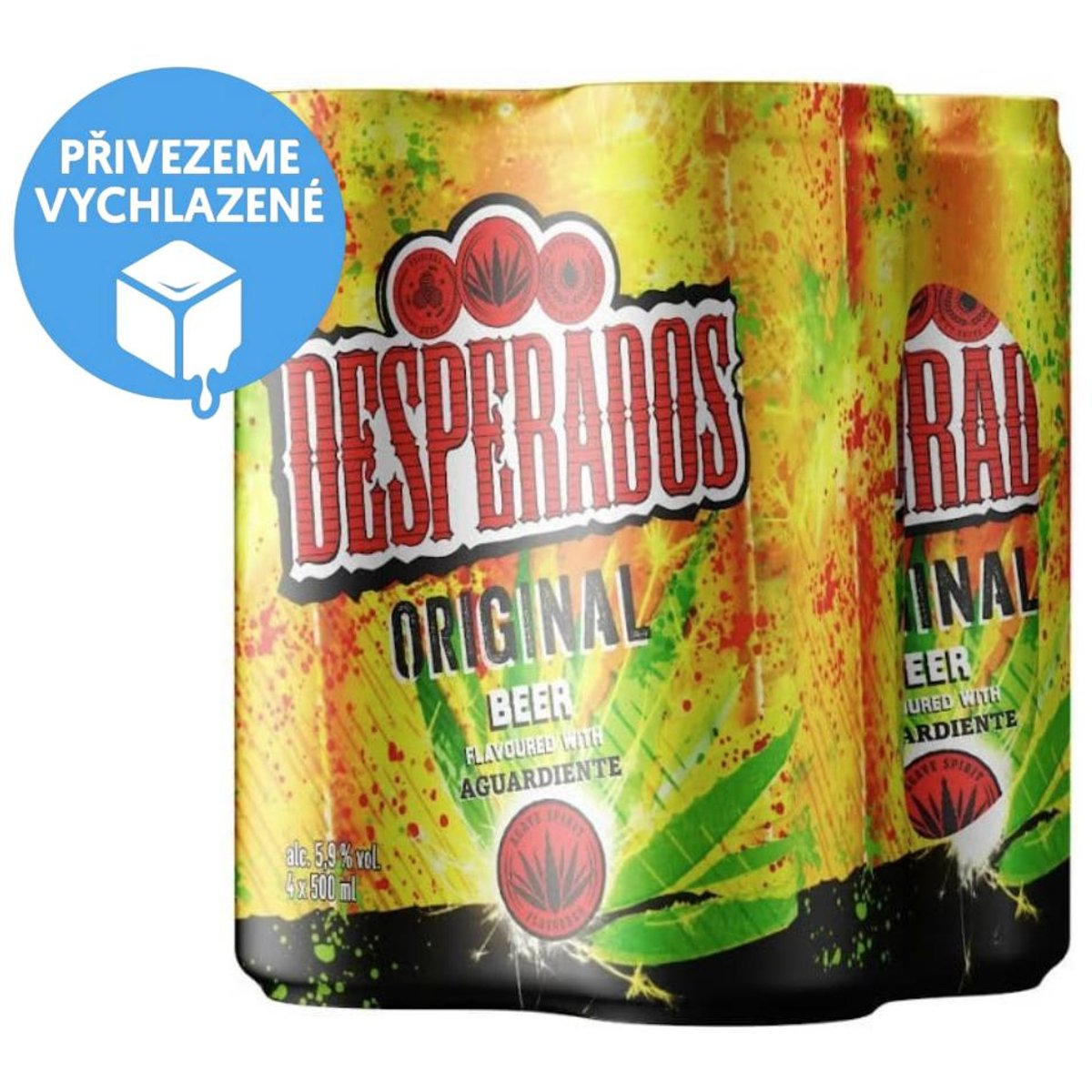 Desperados Original 4×0,5 l plech