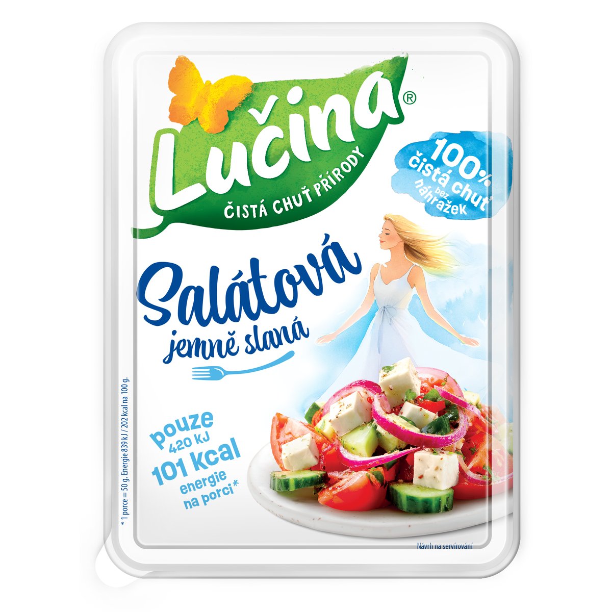 Lučina Salátová jemně slaná