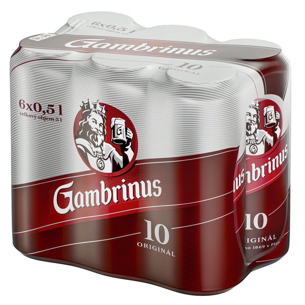 Gambrinus Originál 6×0,5 l