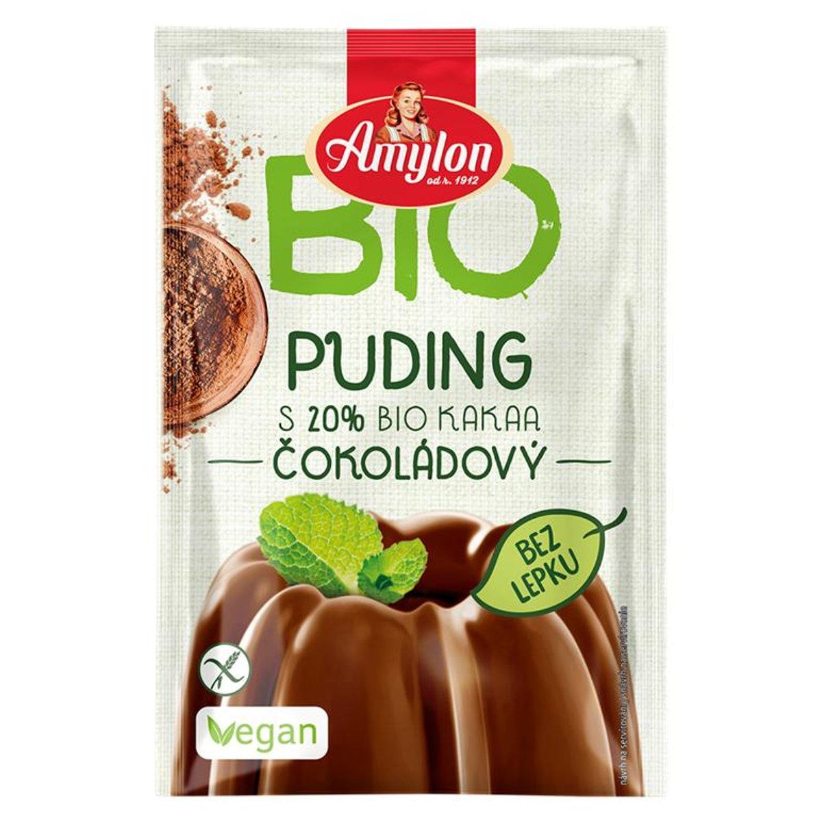 Amylon BIO Puding čokoládový bez lepku
