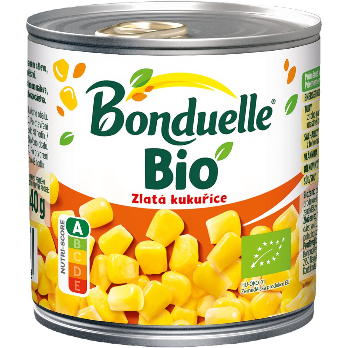Bonduelle BIO Zlatá kukuřice